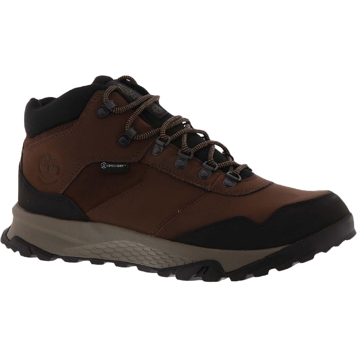 Timberland Lincoln Peak Mid Waterproof Dark Brown Leather 12 D (M)