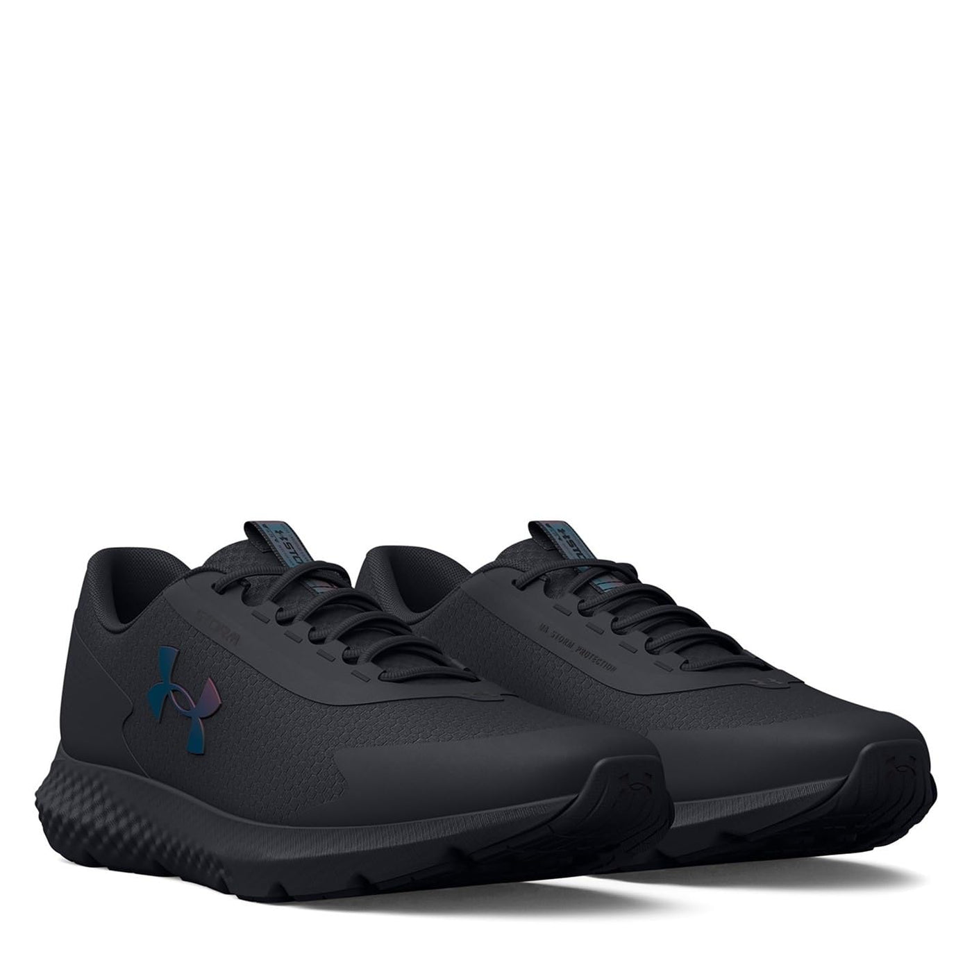Under Armour Charged Rogue 3 Storm-Waterproof Black/Black/Black 8 B (M)