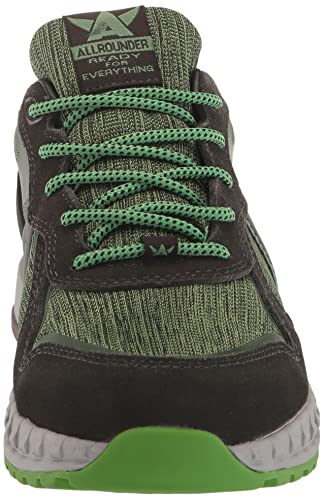 ALLROUNDER by MEPHISTO Women's Trail-Tex Sneaker, Black Olive, 6