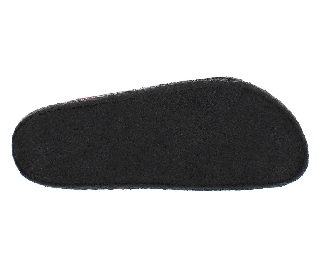 Birkenstock Women's Zermatt Shearling Flats 7-7.5 Women/5-5.5 Men Plaid Red