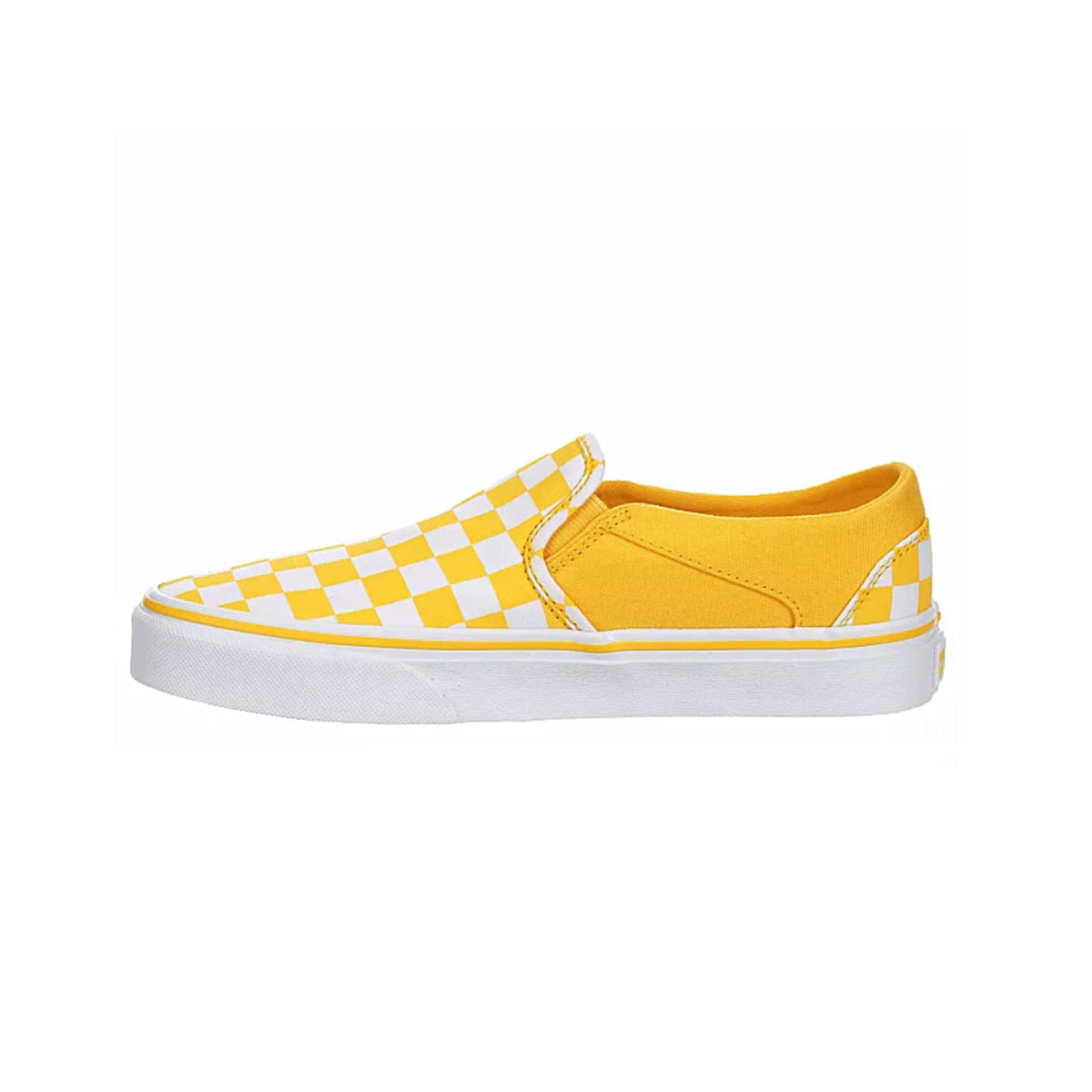 Vans Unisex Asher Slip On Sneaker - Yellow 9