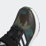 adidas EQ21 2.0 Bounce Sport Elastic Lace with Top Strap Shoes Kids', Black, Size 13.5K