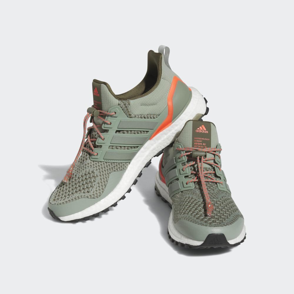 adidas Ultraboost 1.0 Shoes Men's, Green, Size 10