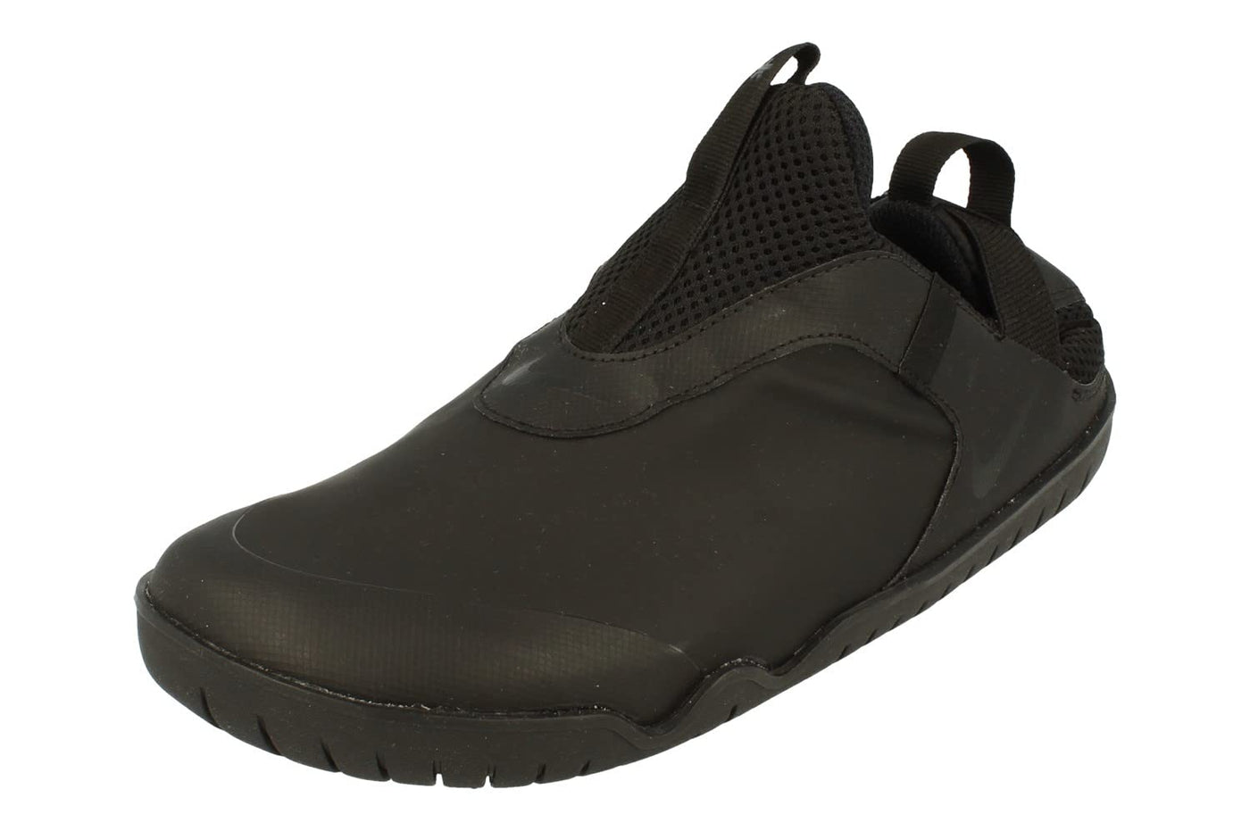 Nike Womens Zoom Pulse Leather Slip On Running Shoes Black 10.5 Medium (B,M)