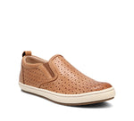 Taos Footwear Women's Court Sneaker 11 Caramel