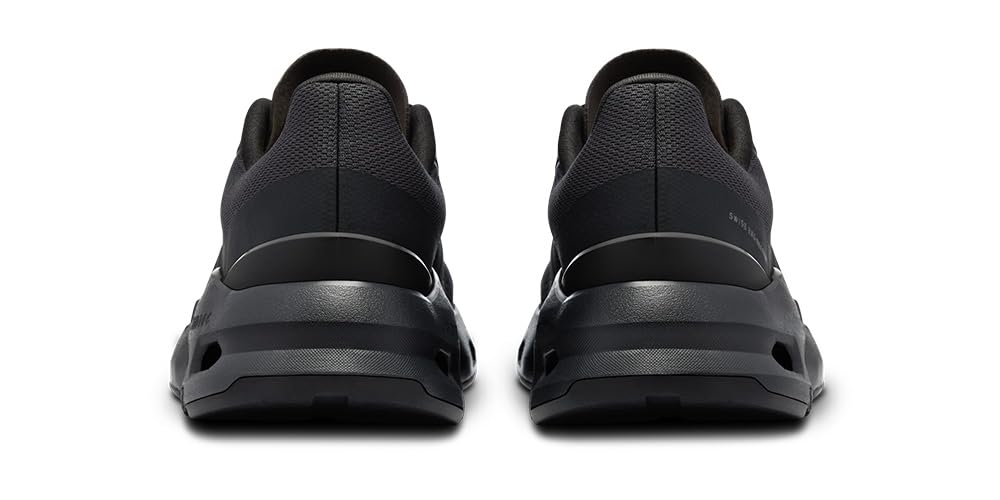 On Women's Cloudpulse Running Shoes Sneakers, Black Eclipse, 7.5