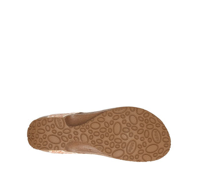 Taos Footwear Women's Link Terracotta Multi Sandal 8-8.5 M US