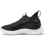 Under Armour Kids Curry 8 (GS) Basketball Shoe, Black, 4.5 Big Kid