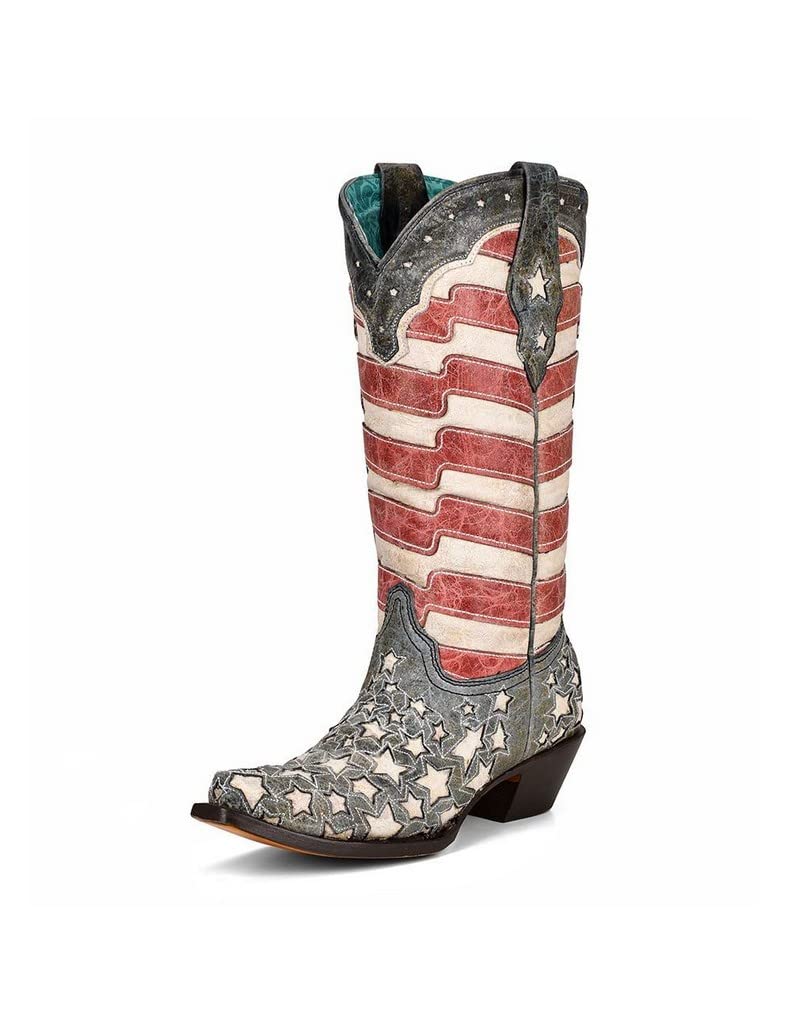 Corral Boots A4152 6.5 Blue