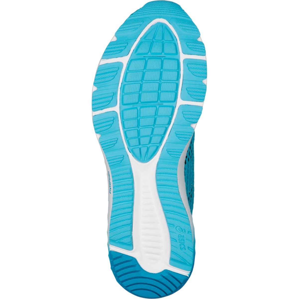 ASICS 1012A123 Women's Roadhawk FF2 Running Shoe, Aquarium/Black - 6 B(M) US