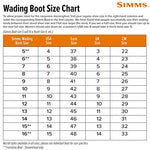 Simms Tributary Felt Sole Wading Boots - Premium Adult Felt Bottom Fishing Boots, Ideal for Stream & River Fishing with Enhanced Traction & Comfort (Striker Grey, 13)