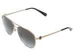 Coach Sunglasses HC 7128 90053C Shiny Light Gold
