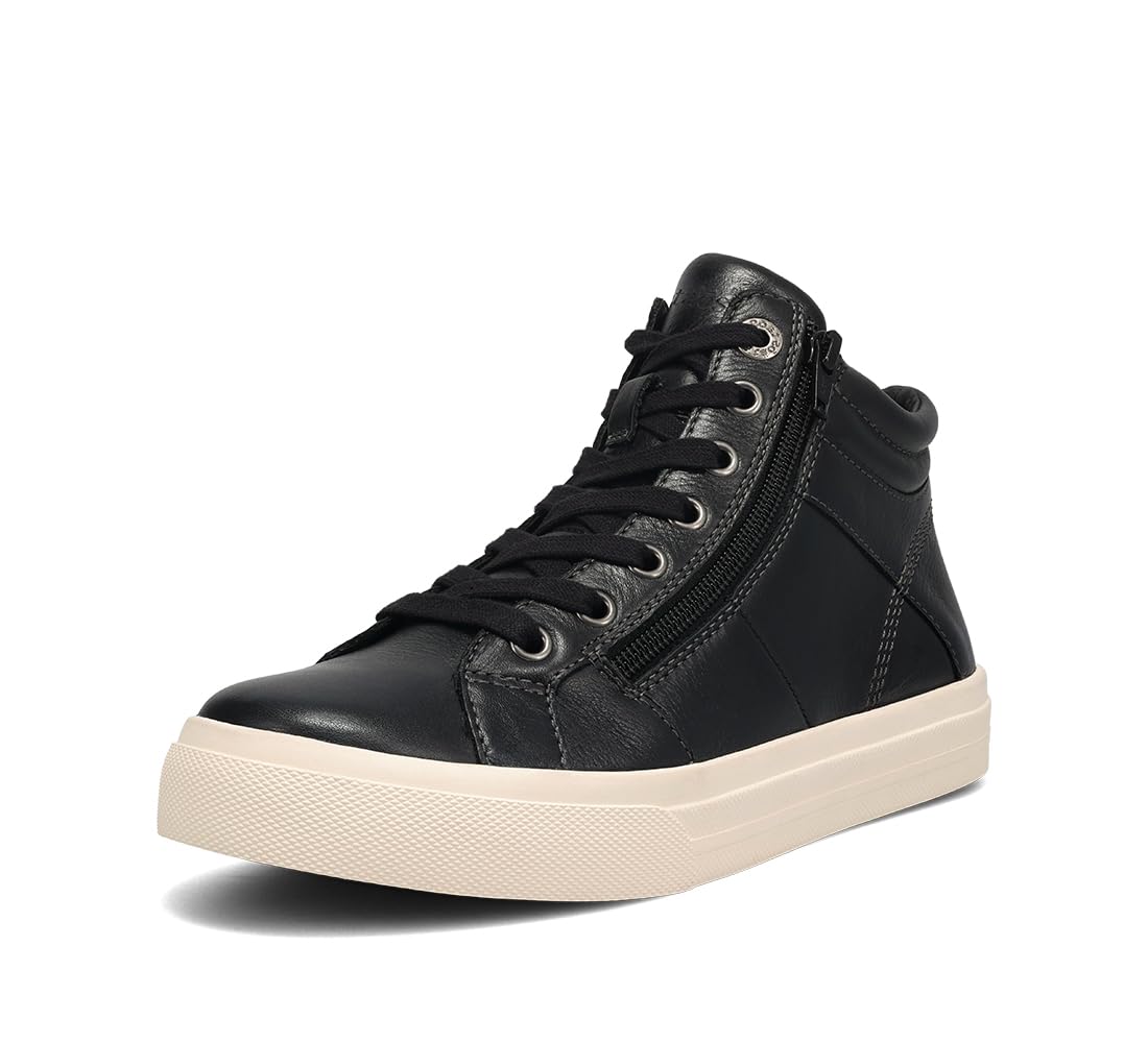 Taos Footwear Women's Winner High Top Black Sneaker 8 (M) US