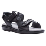 Propet Marina Women's Adjustable Strap Sandal Black - 9.5 Narrow