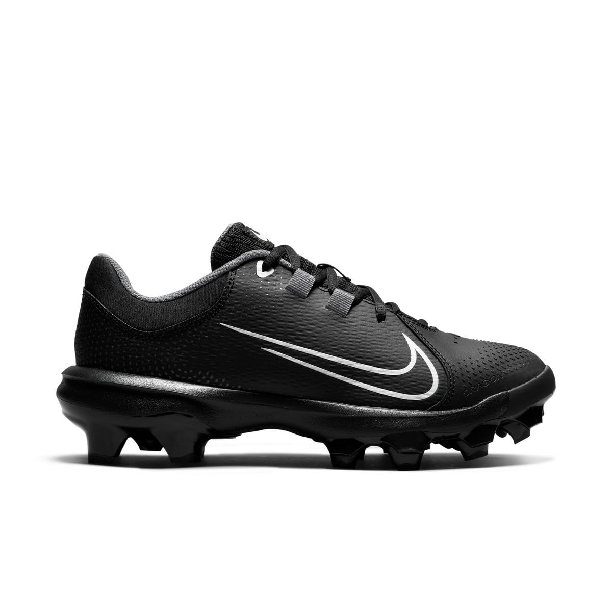 Nike Women's Hyperdiamond 4 Pro Molded Softball Cleats Black | Gray Size 6 Medium