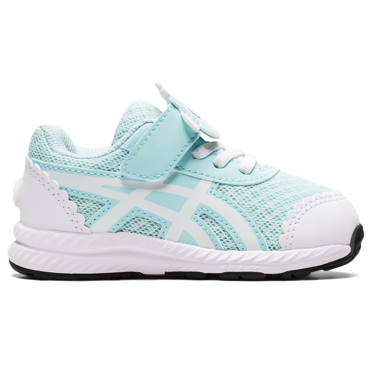 ASICS Baby Girl's Contend 7 TS School Yard (Toddler) Clear Blue/White 8 Toddler M
