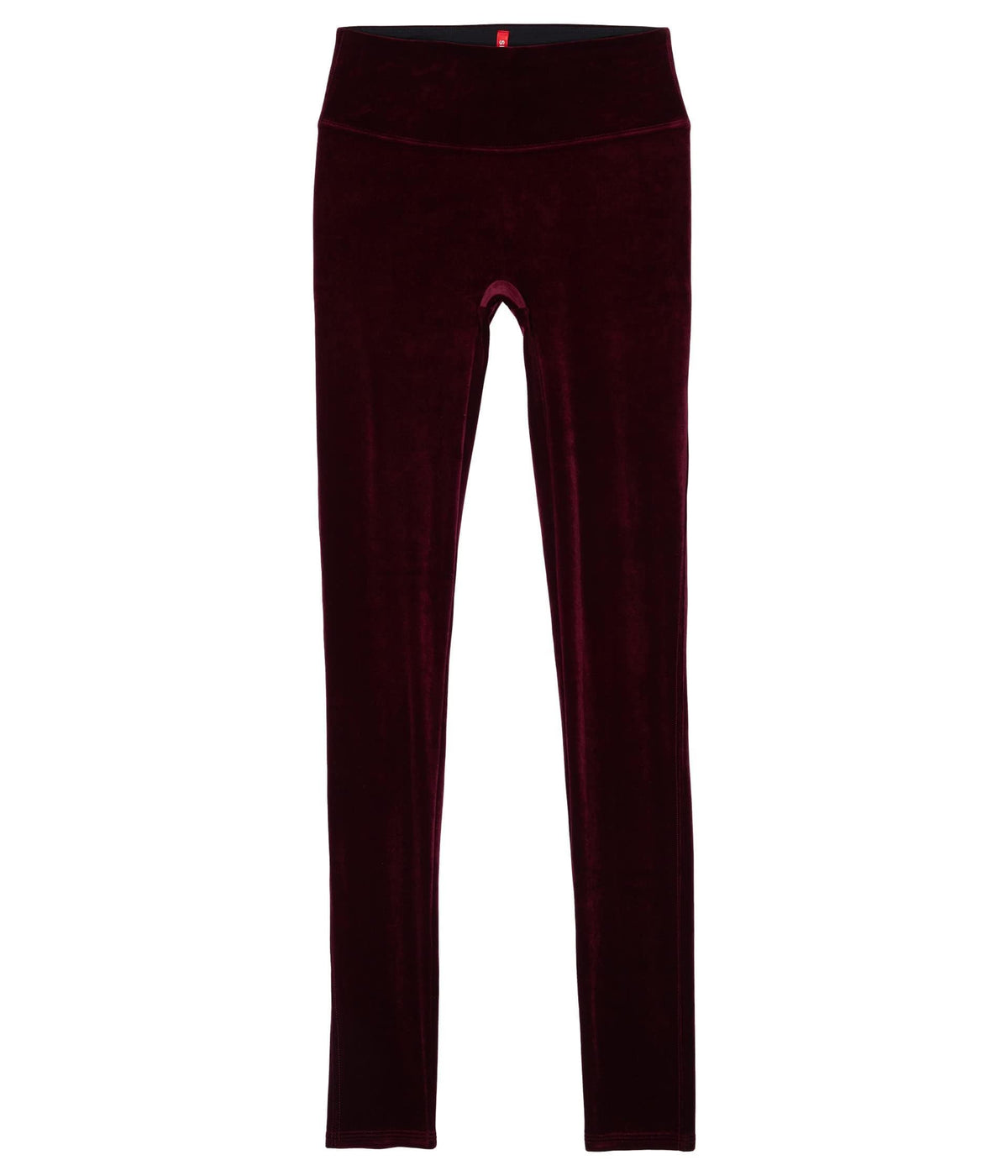 SPANX Girl's Girls Velvet Leggings (Little Kids/Big Kids) Rich Burgundy (Velvet) LG (10-12 Big Kid)