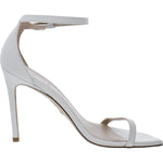 Stuart Weitzman Womens Nudistcurve 100 Sandal White 9 M