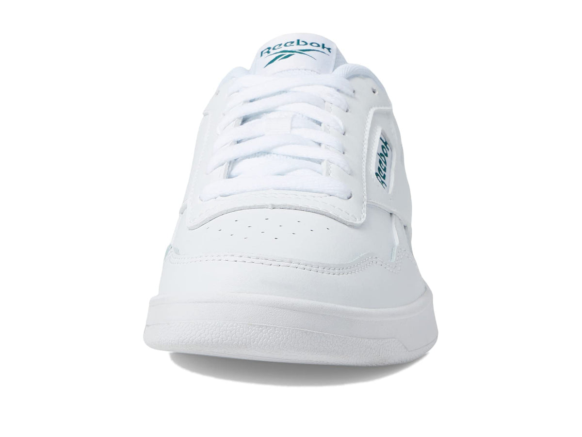 Reebok Unisex Court Advance Sneaker, White/Clover Green, 10.5 US Men