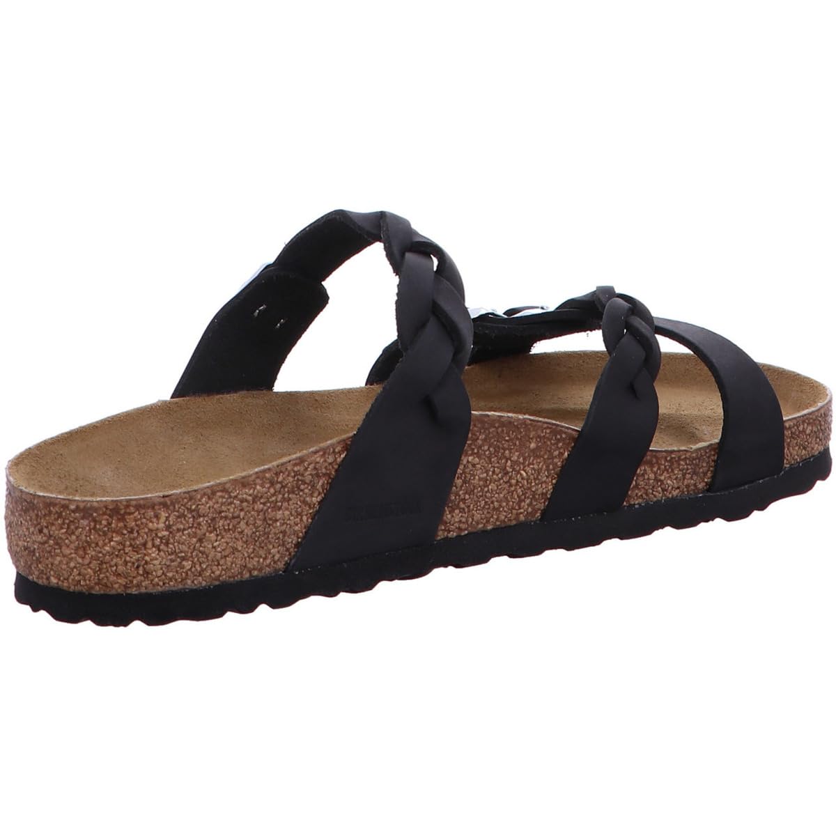 Birkenstock Franca Oiled Leather Women's Sandals, black, EU 37 (US 6-6.5)