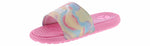 PUMA Cool Cat Ice Cream Swirl PS Girls ToddlerYouth Sandal 12 M US Little Kid PinkPurpleIce CreamWhite