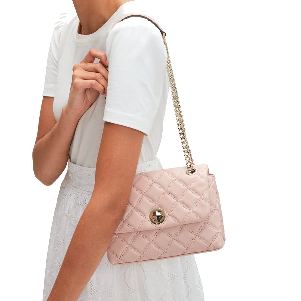 Kate Spade crossbody purse Natalia small flap crossbody (Rose Smoke)