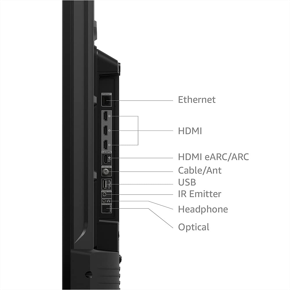 Amazon Fire TV 50" 4-Series, 4K UHD smart TV with Alexa Voice Remote Enhanced, stream live TV without cable