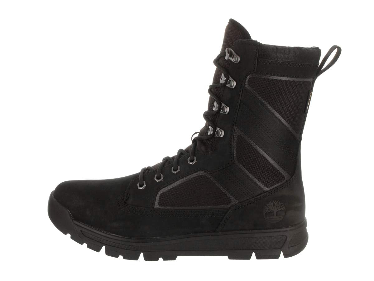 Timberland Men's 8" Field Guide Black Nubuck Boot 10 Men US