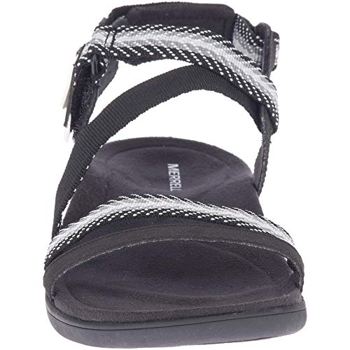 Merrell Women's District Mendi Backstrap Slipper, Black, 07.0 M US