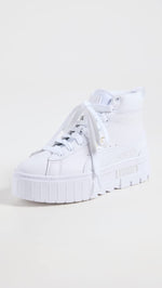 PUMA Women's Mayze Mid Sneakers 10.5 Puma White