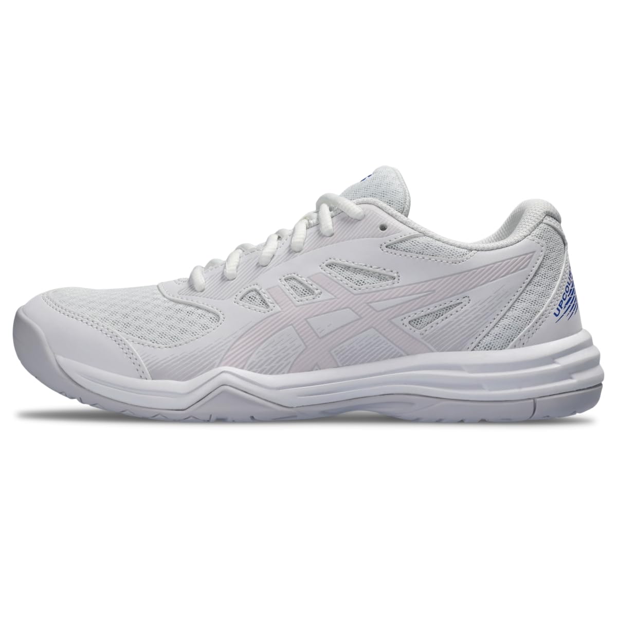 ASICS Women's Upcourt 5 Indoor Sport Shoe, 11, White/Cosmos