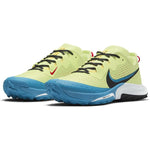 Nike Women's Air Zoom Terra Kiger 7 Trail Running Shoe (9.5, Limelight/Off Noir/Laser Blue, Numeric_9_Point_5)