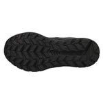 Saucony Cohesion 14 LACE to Toe Running Shoe, Black/Black, 4 Wide US Unisex Big_Kid