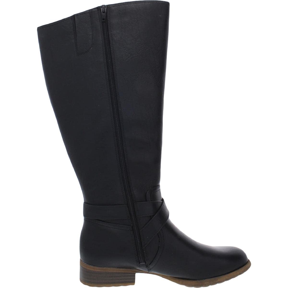 LifeStride Xion Wide Calf Exclusive Black 6 W (C)