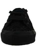 Superga 2750 Macrame Total Black EU 36 (US Women's 6) Medium