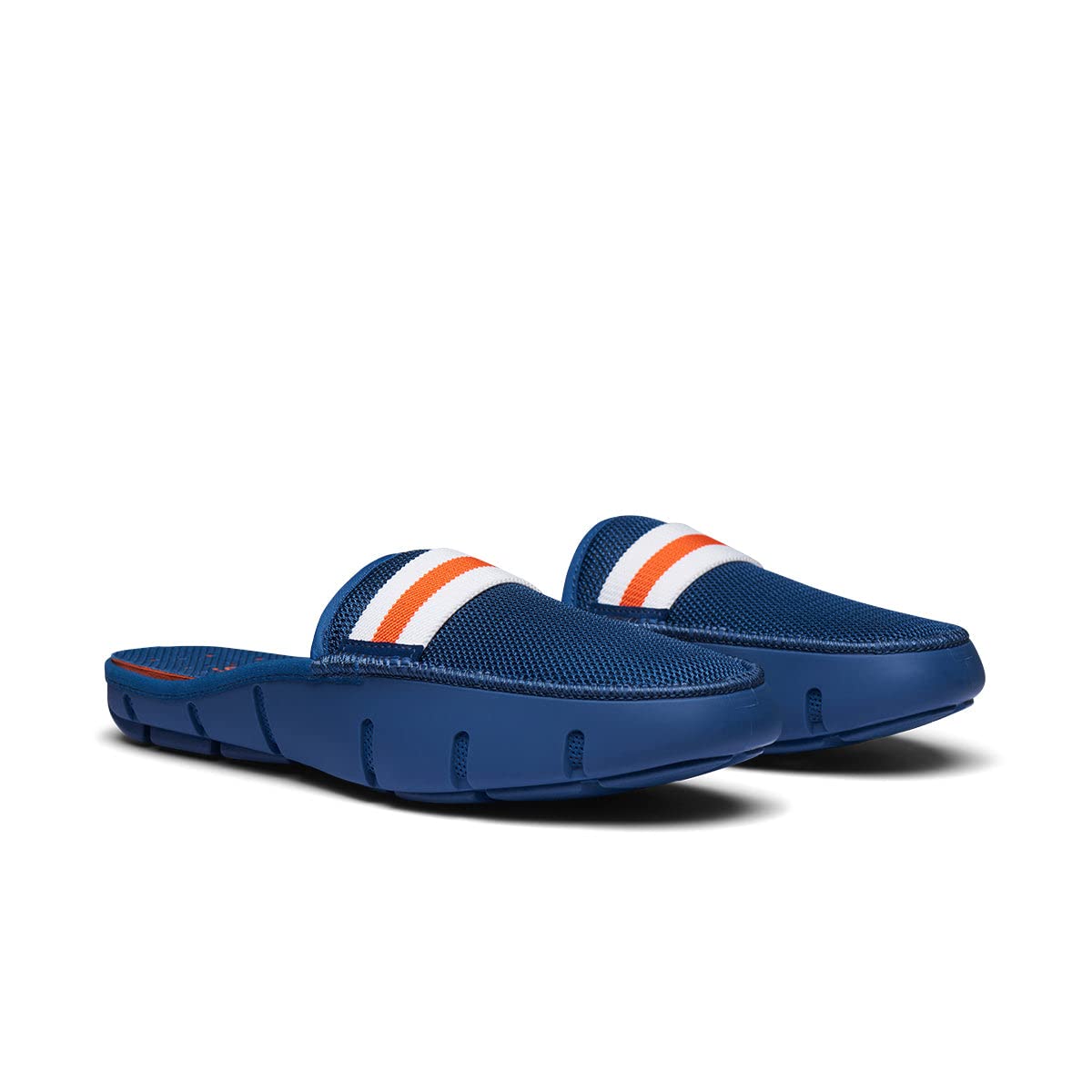 SWIMS Mens Loafers, Slide Shoes for Men, Casual Beach Loafer, Comfortable Summer Shoe(Navy Blue,10)