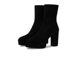 Stuart Weitzman Lala Platform Zip Bootie Black 5.5 B
