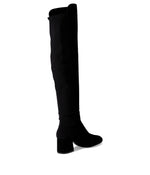 Stuart Weitzman 5050 Flareblock Boot Black 2 6 B