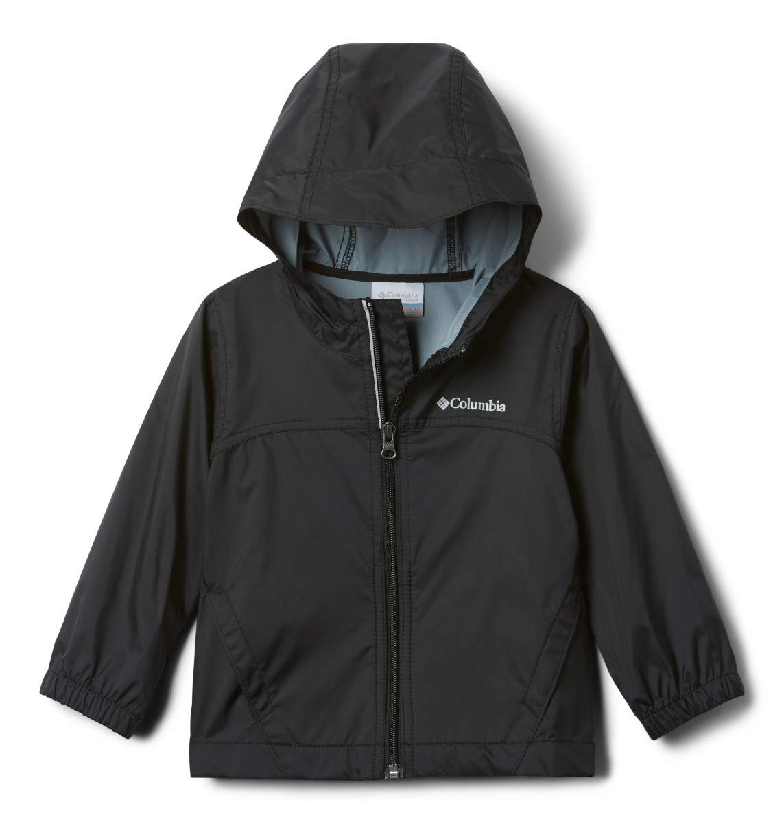Columbia Youth Boys Glennaker Rain Jacket, Black, Large