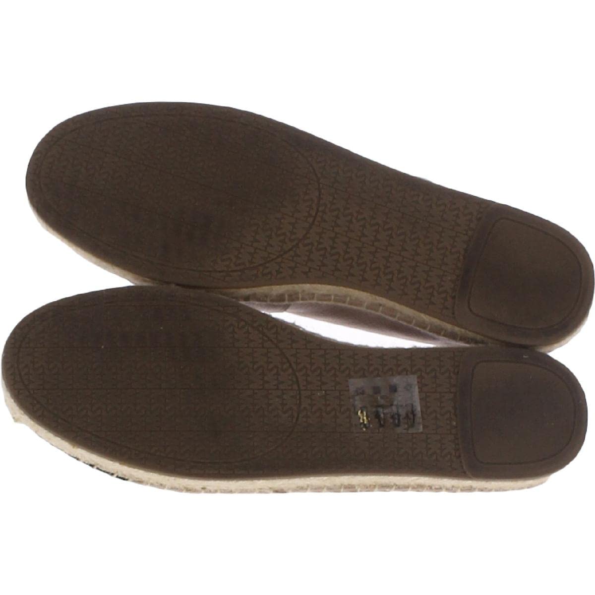 Michael Kors womens Kendrick Cap Toe Oyster/Black Tumbled Leather 8 M