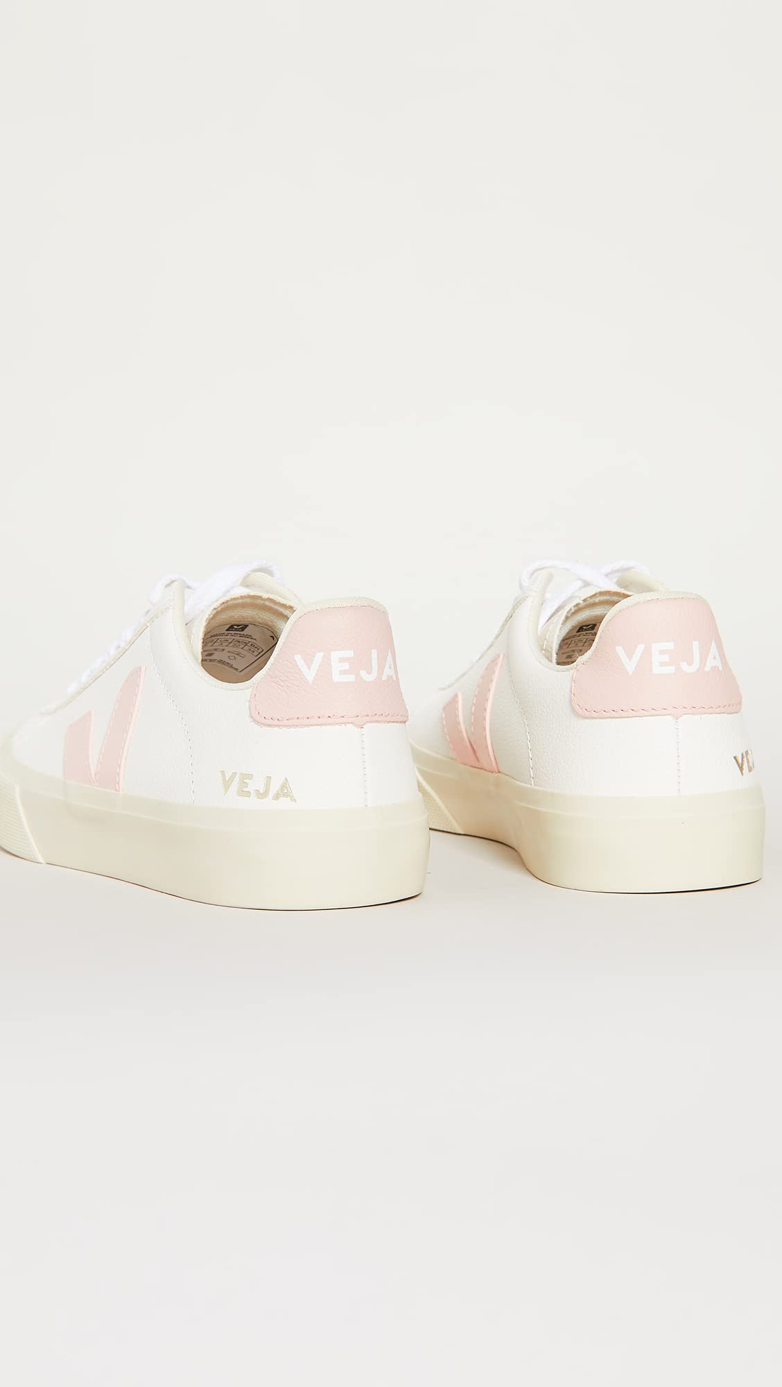 Veja Women's Campo Sneakers, Extra/White/Petale, 4 Medium US