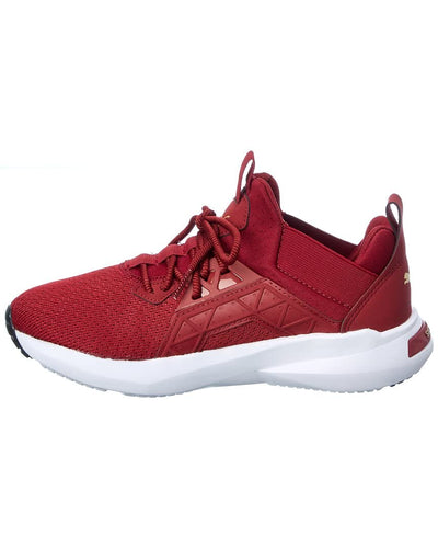 PUMA Women's Softride Enzo Nxt Running Shoe, Intense Red-puma Team Gold, 7