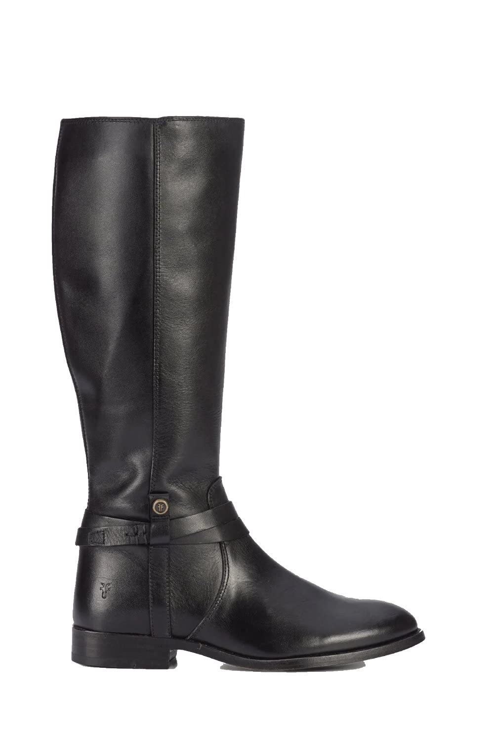 Frye Women's Melissa Belted Tall Knee High Boot, Black - 10M