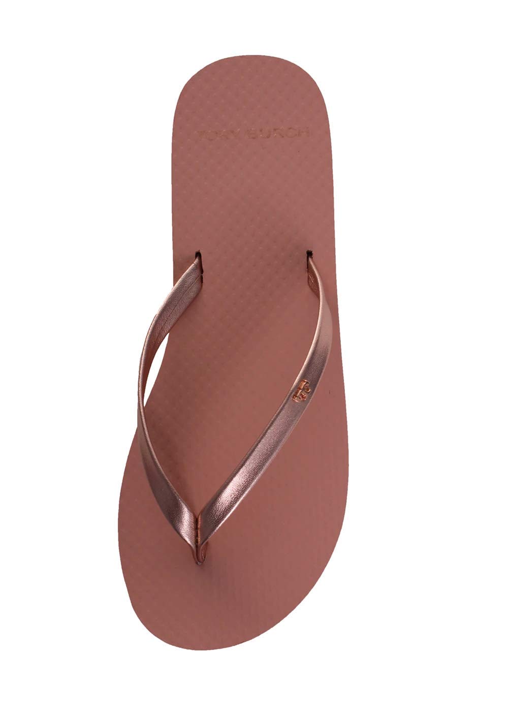 Tory Burch Metallic Leather Flip-Flop Rose Gold/Rose 5
