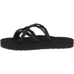 Teva womens Olowahu Sandal, Black on Black, 9 US