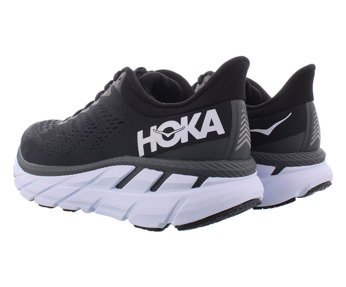 Hoka Clifton 7 Black/White 10 D - Wide