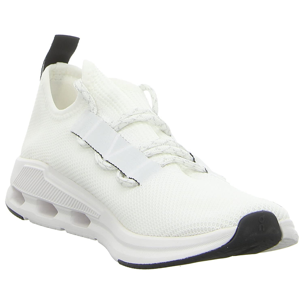 On Men's Cloudeasy Sneakers, White/Black, 13 Medium US