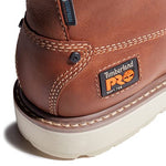 Timberland PRO Men's Gridworks 6 Inch Soft Toe Waterproof EK+ Industrial Work Boot, Brown Regenerative Leather, 11