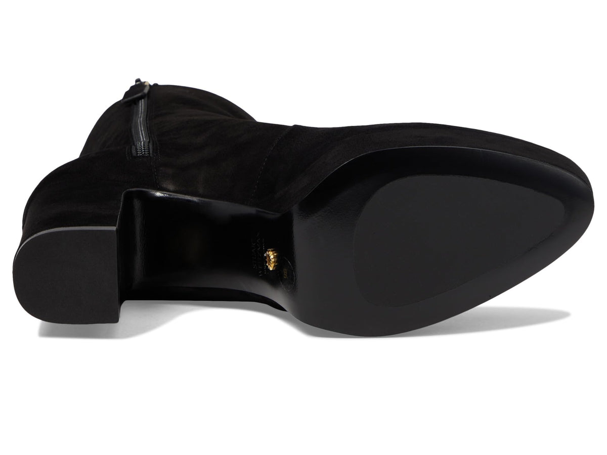 Stuart Weitzman Lala Platform Zip Bootie Black 5.5 B