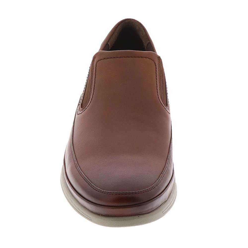 Florsheim Motion Moc Toe Slip On Mens Slip On 85 2E US Cognac